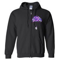 Alzheimer Awareness Cute Elephant I Will Remember For You Full Zip Hoodie