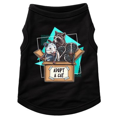 Adopt A Cat Raccoon Opossum SKunk StreetCat Trash Panda Doggie Tank
