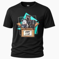 Adopt A Cat Raccoon Opossum SKunk StreetCat Trash Panda Performance Shirt