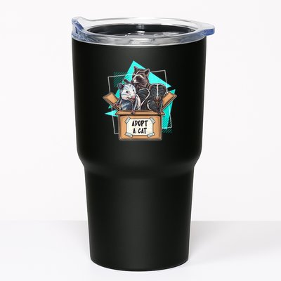 Adopt A Cat Raccoon Opossum SKunk StreetCat Trash Panda Tumbler