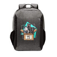 Adopt A Cat Raccoon Opossum SKunk StreetCat Trash Panda Vector Backpack