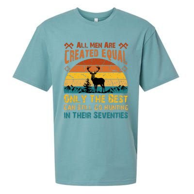 All Are Created Equal Only The Best Can Still Go Hunting Sueded Cloud Jersey T-Shirt