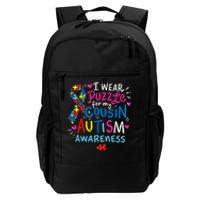 Autism Awareness Cousin funny support awareness month Daily Commute Backpack