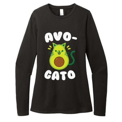 AvoGato Avocado Cinco De Mayo Essential Womens CVC Long Sleeve Shirt