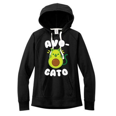 AvoGato Avocado Cinco De Mayo Essential Women's Fleece Hoodie