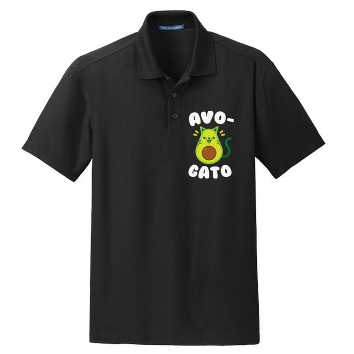 AvoGato Avocado Cinco De Mayo Essential Dry Zone Grid Polo