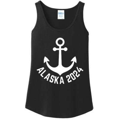 Alaska Alska Cruise Vacation Ladies Essential Tank