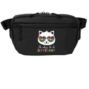 Autism Awareness Cat Warrior It's Ok To Be Different Crossbody Pack