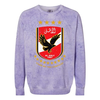 Al Ahly Club Supporter Fan Egypt Egyptian Colorblast Crewneck Sweatshirt