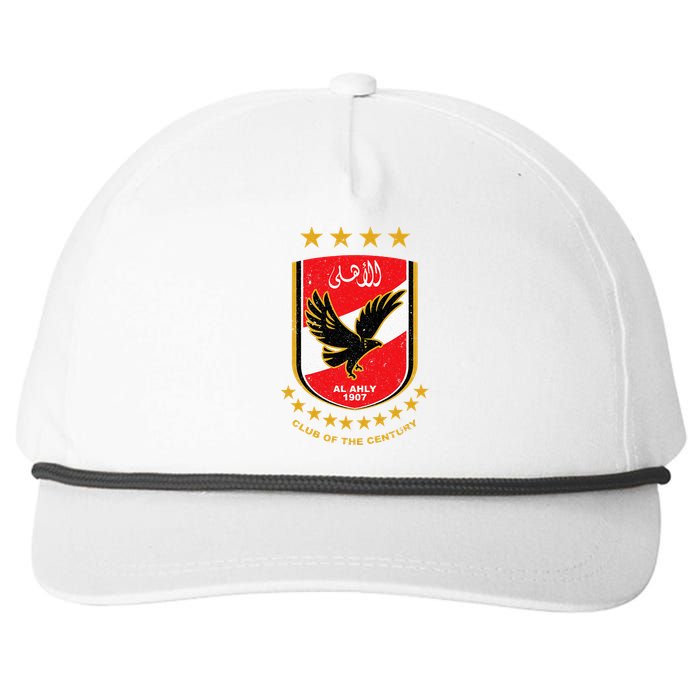 Al Ahly Club Supporter Fan Egypt Egyptian Snapback Five-Panel Rope Hat