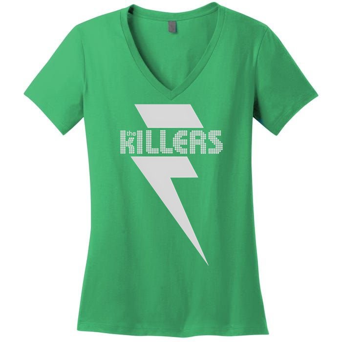 Assembling A Complex Puzzlethe Killersthekillersthekillerthe Killersthekillersth Women's V-Neck T-Shirt
