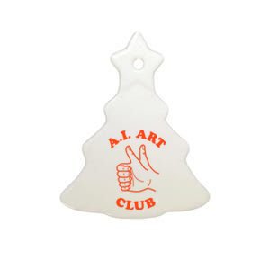 A.i Art Club Ceramic Tree Ornament