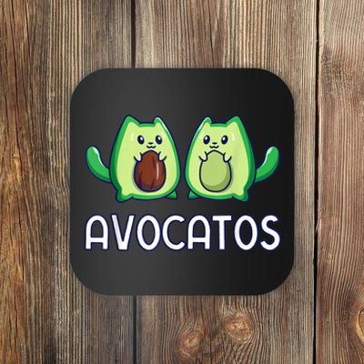 Avogato Avocado Cat Cat Vegan Coaster