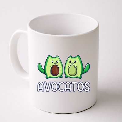 Avogato Avocado Cat Cat Vegan Coffee Mug