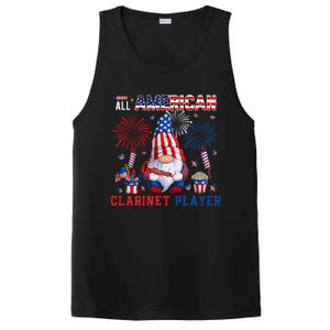 All American Costume Clarinet Player 4th Of July Instrument PosiCharge Competitor Tank