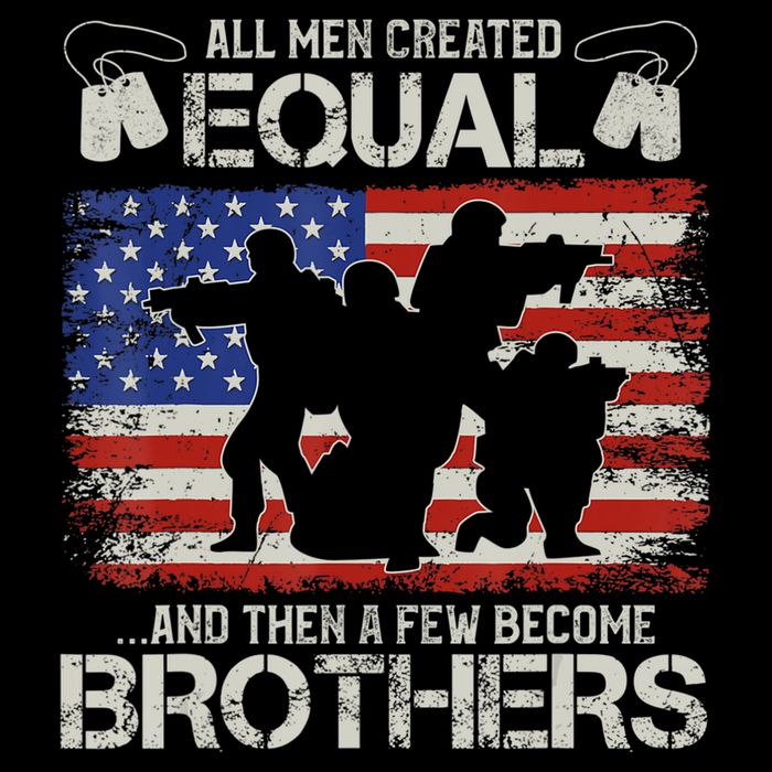 All Are Created Equal And Then Few Become Brothers Button