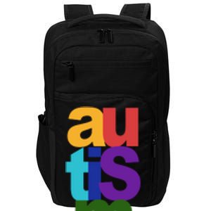 Autism Acceptance Colorful Impact Tech Backpack