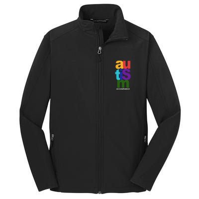 Autism Acceptance Colorful Core Soft Shell Jacket