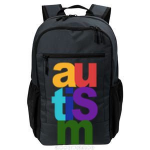 Autism Acceptance Colorful Daily Commute Backpack