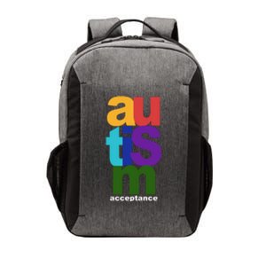 Autism Acceptance Colorful Vector Backpack