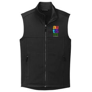 Autism Acceptance Colorful Collective Smooth Fleece Vest