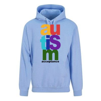 Autism Acceptance Colorful Unisex Surf Hoodie