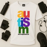 Autism Acceptance Colorful Performance Shirt