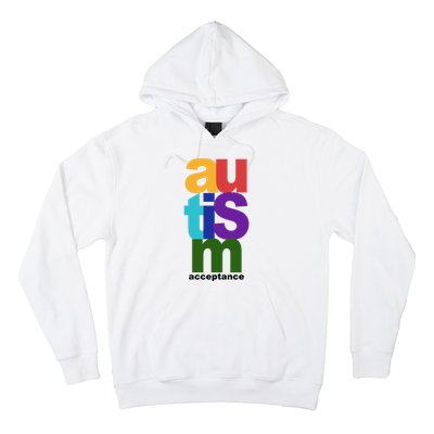 Autism Acceptance Colorful Hoodie