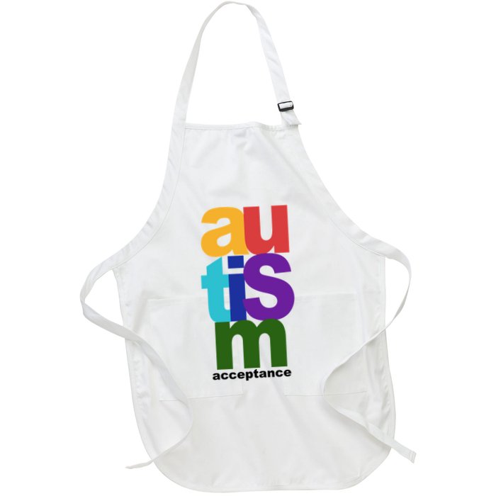 Autism Acceptance Colorful Apron