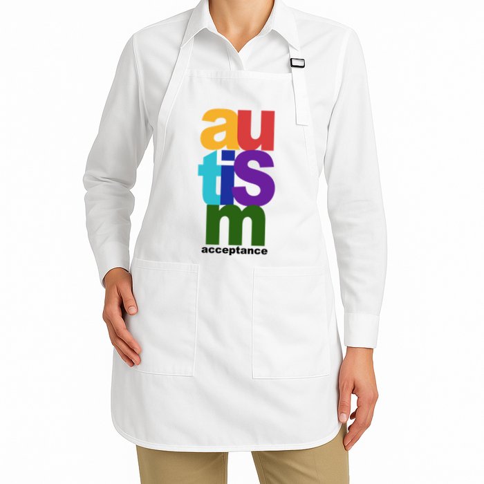 Autism Acceptance Colorful Apron