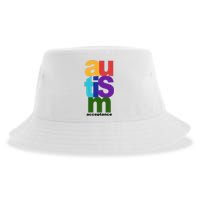 Autism Acceptance Colorful Sustainable Bucket Hat