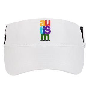 Autism Acceptance Colorful Adult Drive Performance Visor