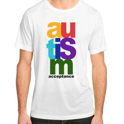 Autism Acceptance Colorful Adult ChromaSoft Performance T-Shirt