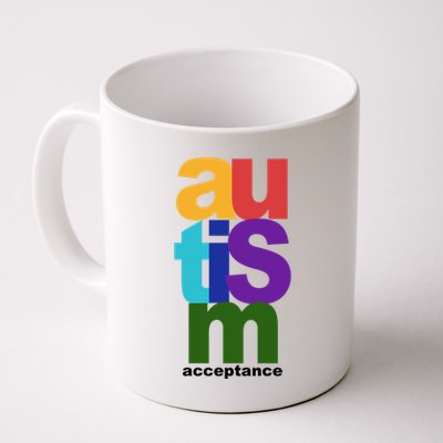 Autism Acceptance Colorful Mug