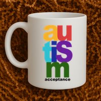Autism Acceptance Colorful Mug