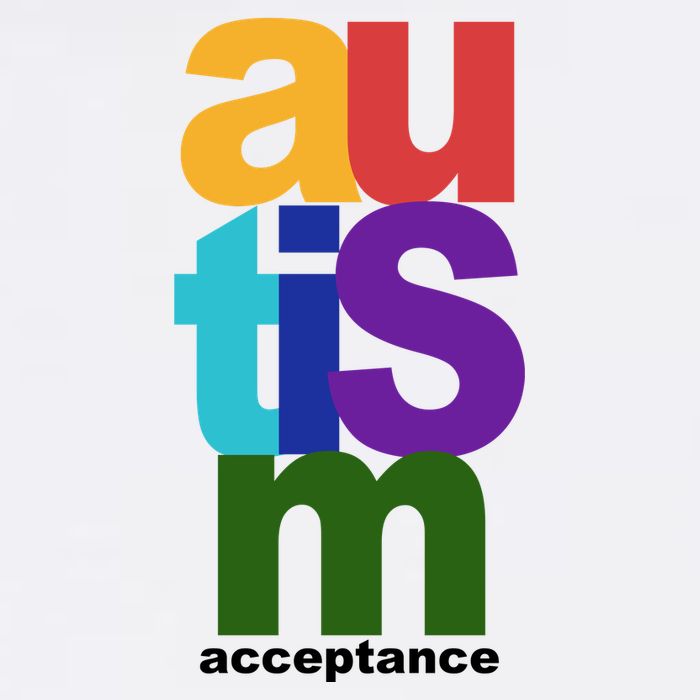 Autism Acceptance Colorful Flatbill Hat