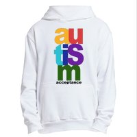 Autism Acceptance Colorful Urban Pullover Hoodie