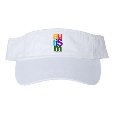 Autism Acceptance Colorful Visor