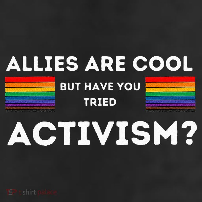 Allies Are Cool But Have You Tried Activism Pride Cool Comfort Performance Bucket Hat