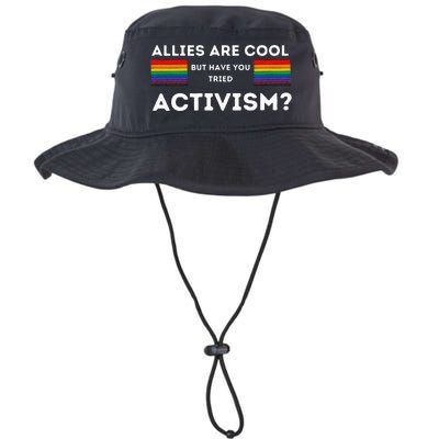 Allies Are Cool But Have You Tried Activism Pride Legacy Cool Fit Booney Bucket Hat