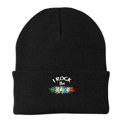 Autism Awareness Cute Gif I Rock The Spectrum Gift Beanie