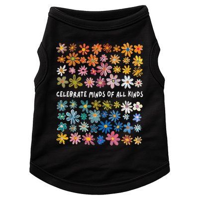 Autism Awareness Celebrate Minds Of All Kinds Wildflower Doggie Tank