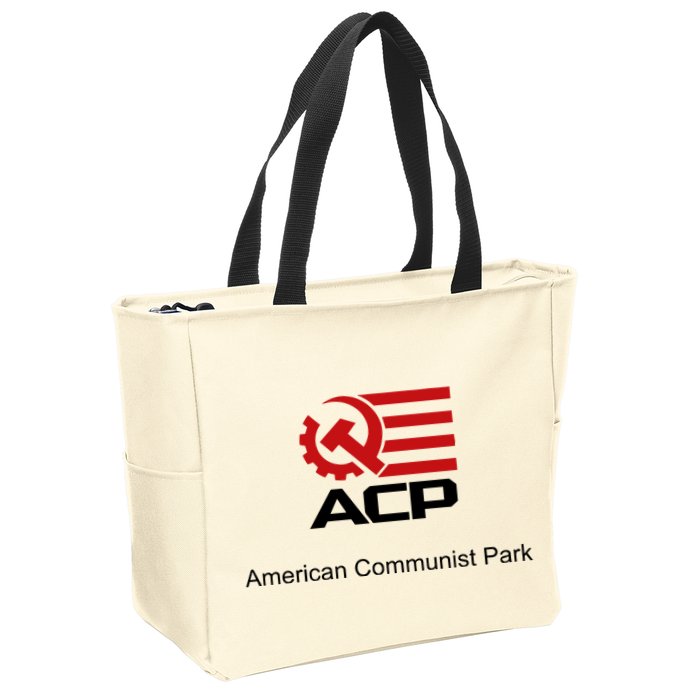 Acp American Communist Party Zip Tote Bag