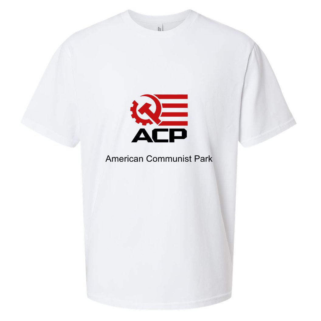 Acp American Communist Party Sueded Cloud Jersey T-Shirt