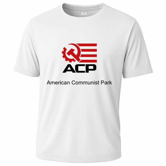 Acp American Communist Party Cooling Performance Crew T-Shirt