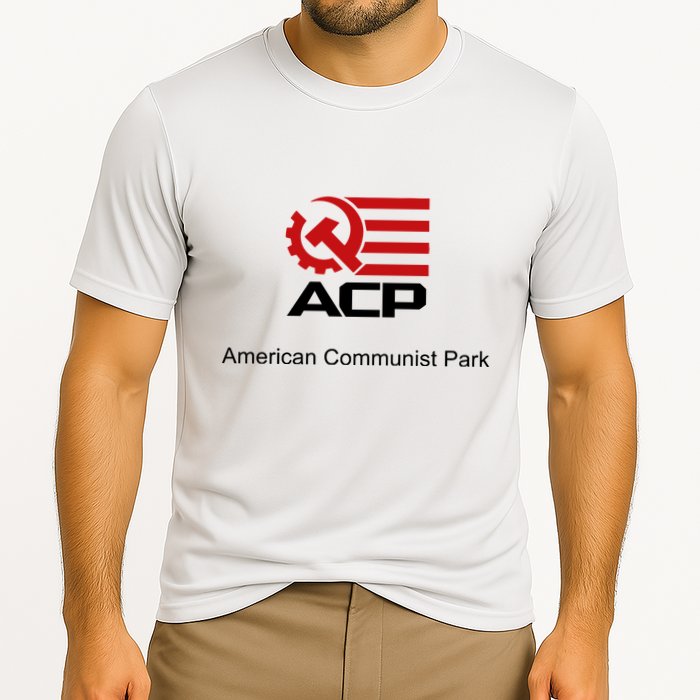Acp American Communist Party Cooling Performance Crew T-Shirt