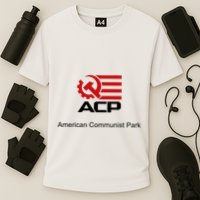 Acp American Communist Party Cooling Performance Crew T-Shirt