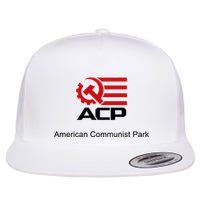 Acp American Communist Party Flat Bill Trucker Hat