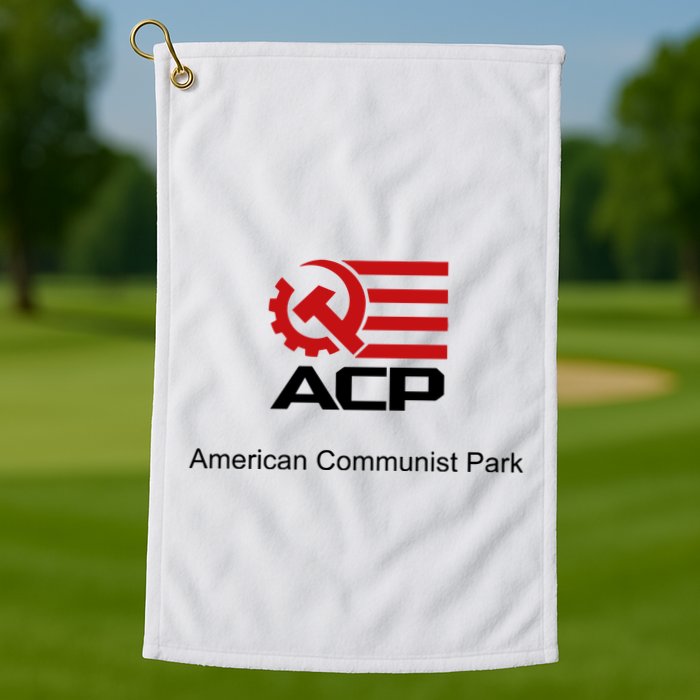 Acp American Communist Party Golf Towel