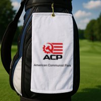 Acp American Communist Party Golf Towel